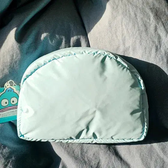 [BUNJANG] Sanrio Hangyodon Pastel Quilted Pouch Bag / 산리오 한교동 파우치 가방