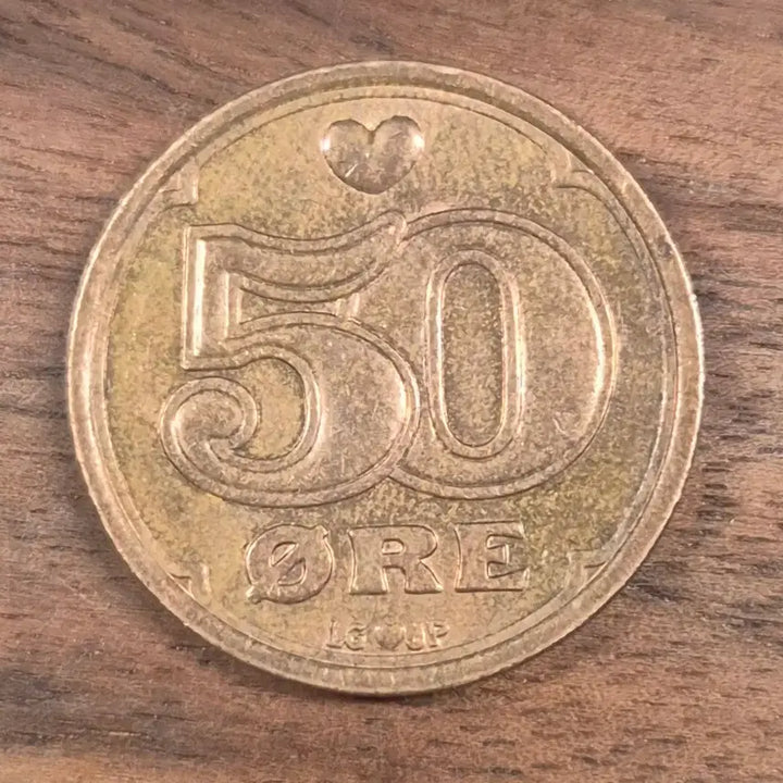[BUNJANG] Denmark 1990 50 Ore Coin / [EP. 700] 1990년 덴마크 50 오레 동전