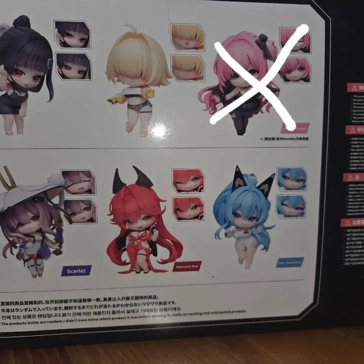 [BUNJANG] Hobby Sakura Nikke SD Figure Series 2 / 하비사쿠라 니케 sd 피규어 2탄 동디 판매합니다.