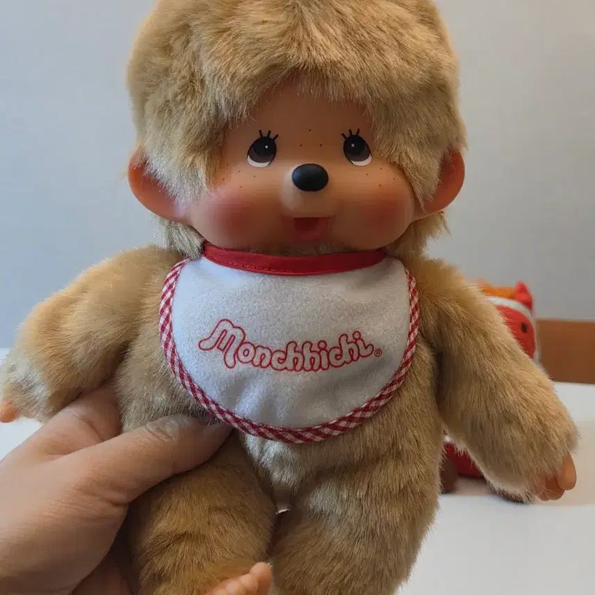 [BUNJANG] Monchhichi Brown Medium Plush Toy / 몬치치 브라운 중형