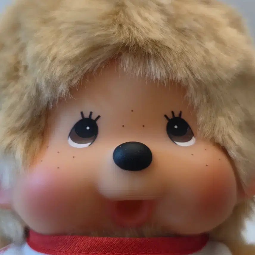 [BUNJANG] Monchhichi Brown Medium Plush Toy / 몬치치 브라운 중형