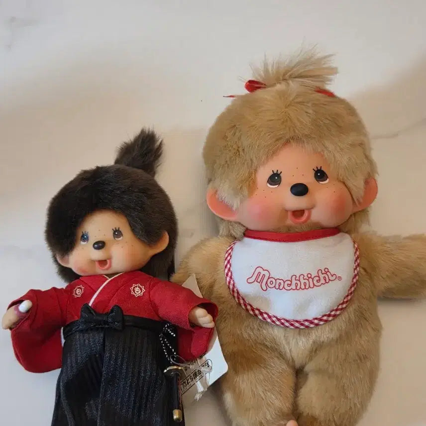 [BUNJANG] Monchhichi Brown Medium Plush Toy / 몬치치 브라운 중형