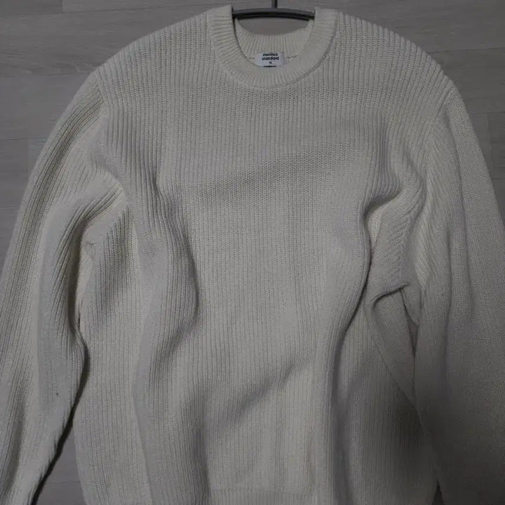 [BUNJANG] Musinsa Standard Ribbed Cotton Knit / 무탠다드 리브드 코튼 니트