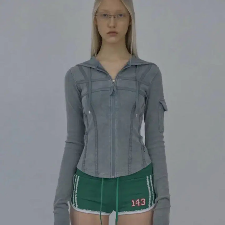 [BUNJANG] Sculptor Washed Zip-up Sage Jacket / 스컬프터 워시드 집업 sage