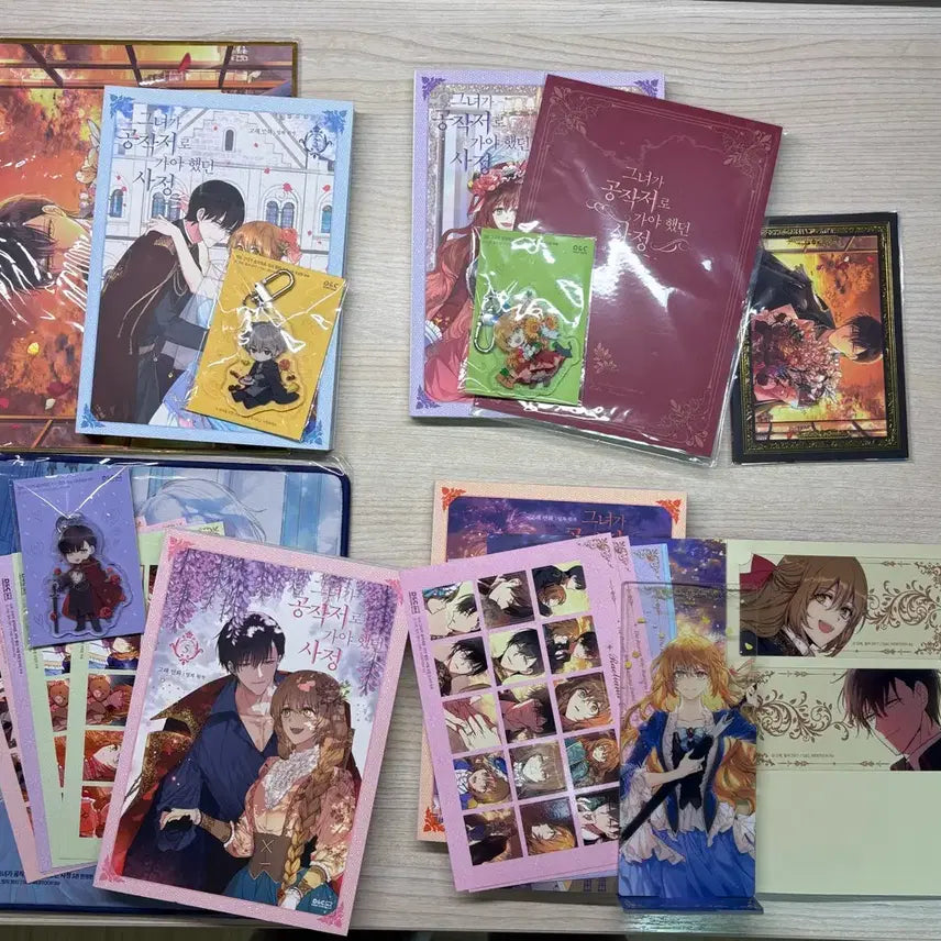 [BUNJANG] She Has to Go to the Duke's Mansion Limited Edition Goods / 그녀가 공작저로 가야 했던 사정,3~6권 한정판 굿즈(책포함),그공사
