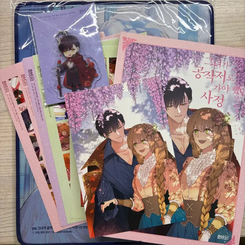 [BUNJANG] She Has to Go to the Duke's Mansion Limited Edition Goods / 그녀가 공작저로 가야 했던 사정,3~6권 한정판 굿즈(책포함),그공사