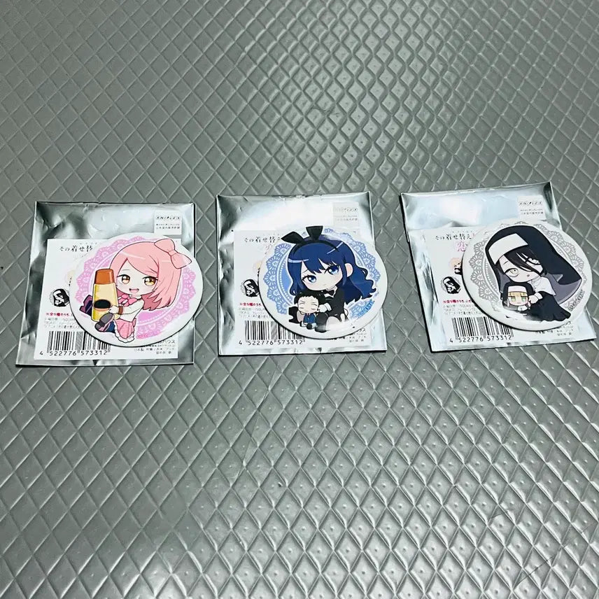 [BUNJANG] Aniplex Trading Badge Bundle Set / [3종 일괄] 그비돌 비스크돌 애니플렉스 트레이딩 뱃지 판매합니다
