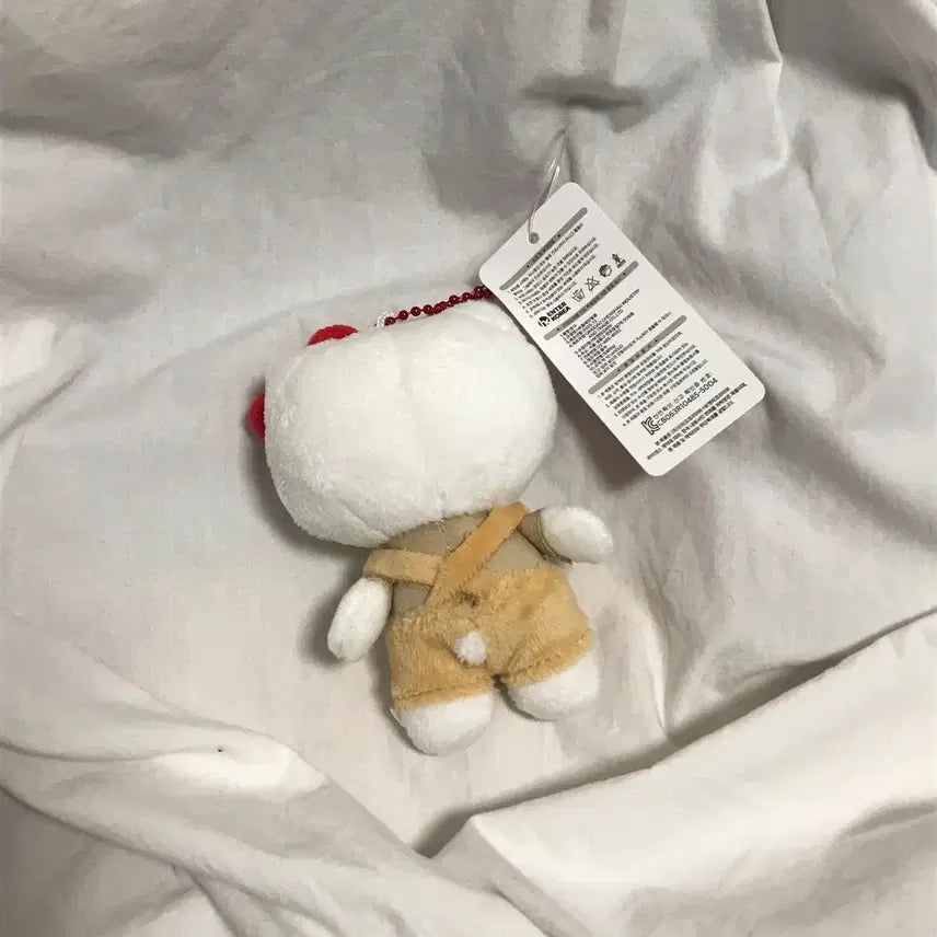 [BUNJANG] Hello Kitty Overalls Keyring / 멜빵 헬로키티 정품 키링