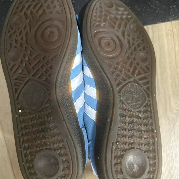 [BUNJANG] Adidas Spezial Handball Light Blue Sneakers / 아디다스 스페지알 핸드볼 라이트블루 235