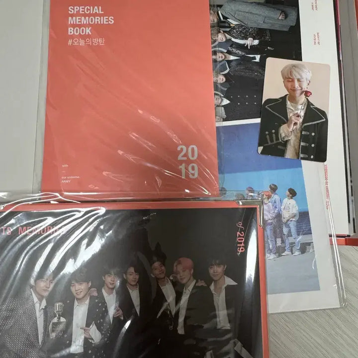 [BUNJANG] BTS Memories 2018/2019 + RM Photocard Bundle Set / (일괄)방탄소년단 메모리즈 2018/2019 + RM 포토카드