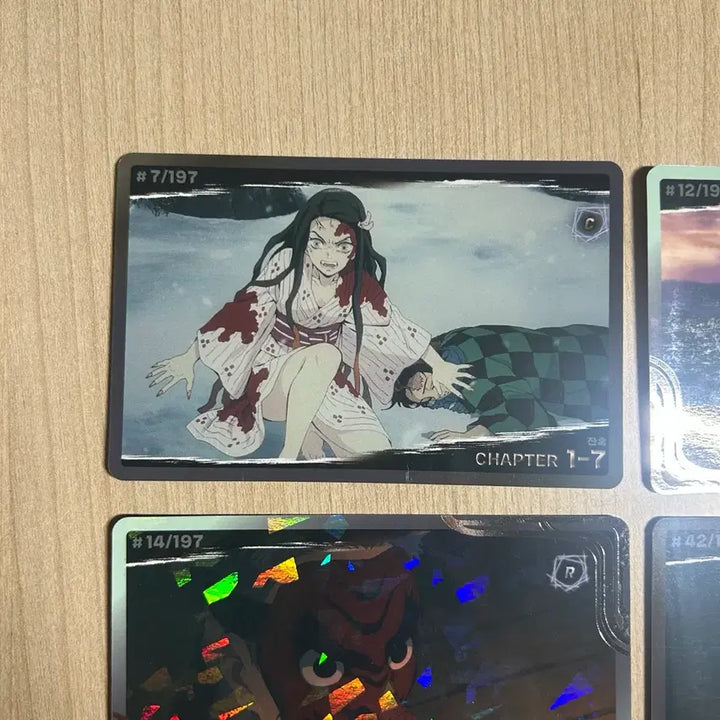 [BUNJANG] Demon Slayer Collect Card Chapter 1 Bundle Set / 일괄) 귀멸의 칼날 콜렉트 카드 챕터1
