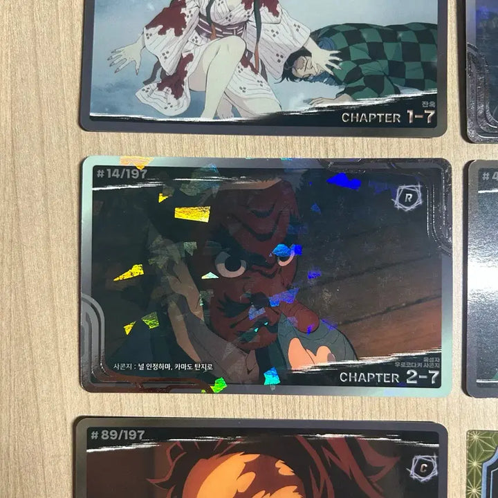 [BUNJANG] Demon Slayer Collect Card Chapter 1 Bundle Set / 일괄) 귀멸의 칼날 콜렉트 카드 챕터1