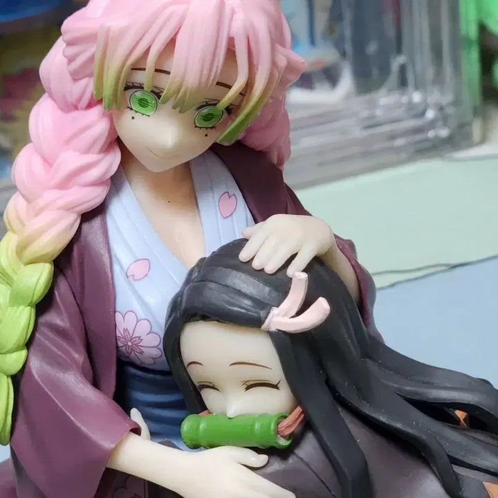 [BUNJANG] Demon Slayer Mitsuri and Nezuko Figure / 귀멸의 칼날 일본내수용 제일복권 쿠지 C상 미츠리, 네즈코 피규어