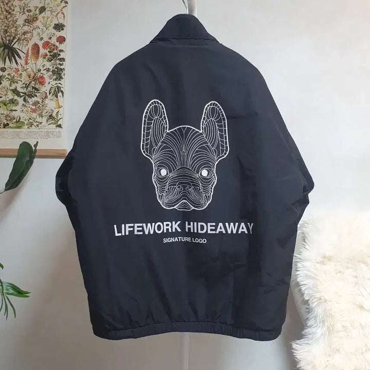 [BUNJANG] Life Work Camo Reversible Fleece Jacket (Size M/L) / [M~L]라이프워크 카모 리버시블 후리스 자켓(무배)