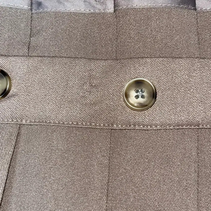 [BUNJANG] Maysome Beige Pleated Wrap Long Skirt / 메이썸 Maysome 베이지 플리츠 롱스커트