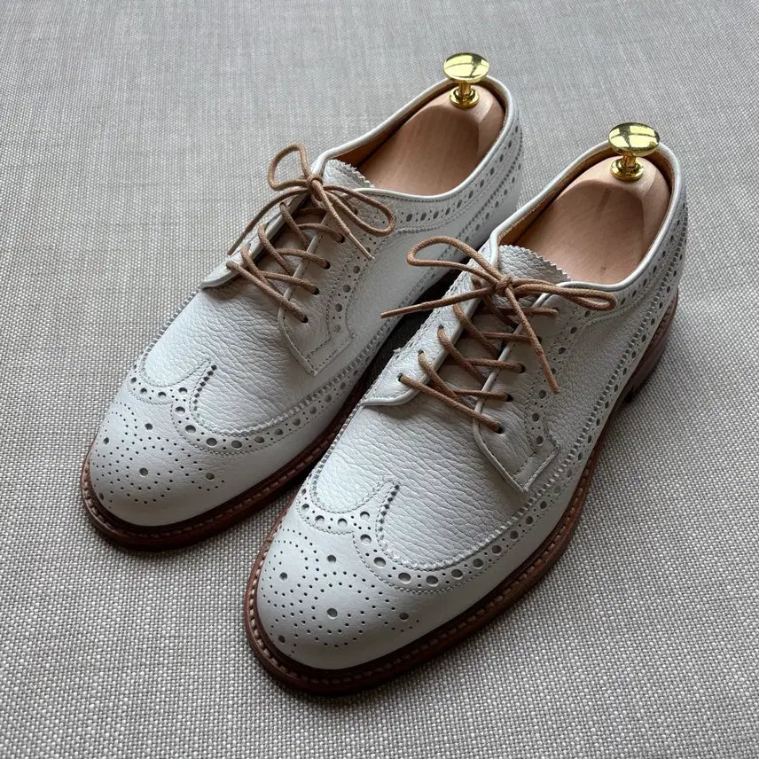 [SOLD OUT] [UK7] Berwick 4794 화이트 그레인 브로그 윙팁