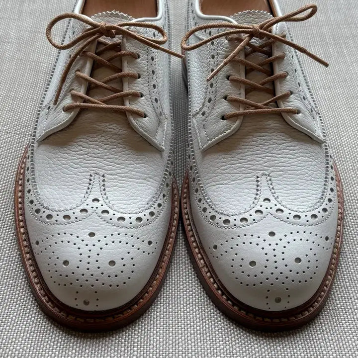 [SOLD OUT] [UK7] Berwick 4794 화이트 그레인 브로그 윙팁