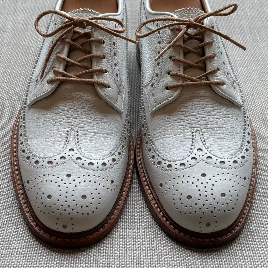 [SOLD OUT] [UK7] Berwick 4794 화이트 그레인 브로그 윙팁
