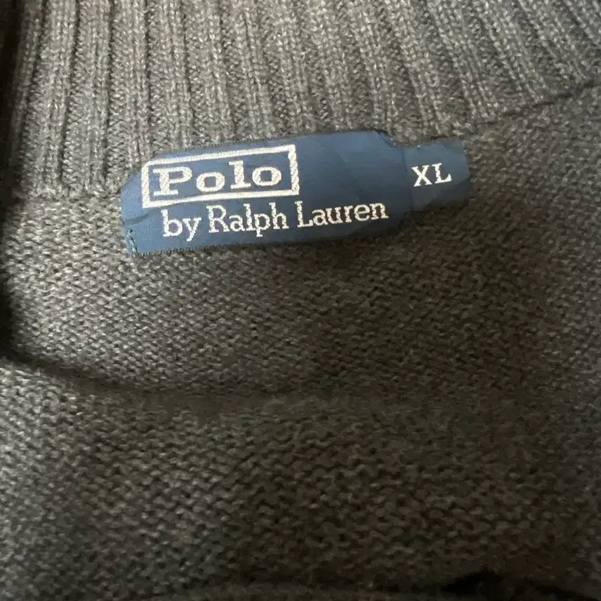 [BUNJANG] Polo Knit Half-Zip Sweater / 폴로 니트 반집업