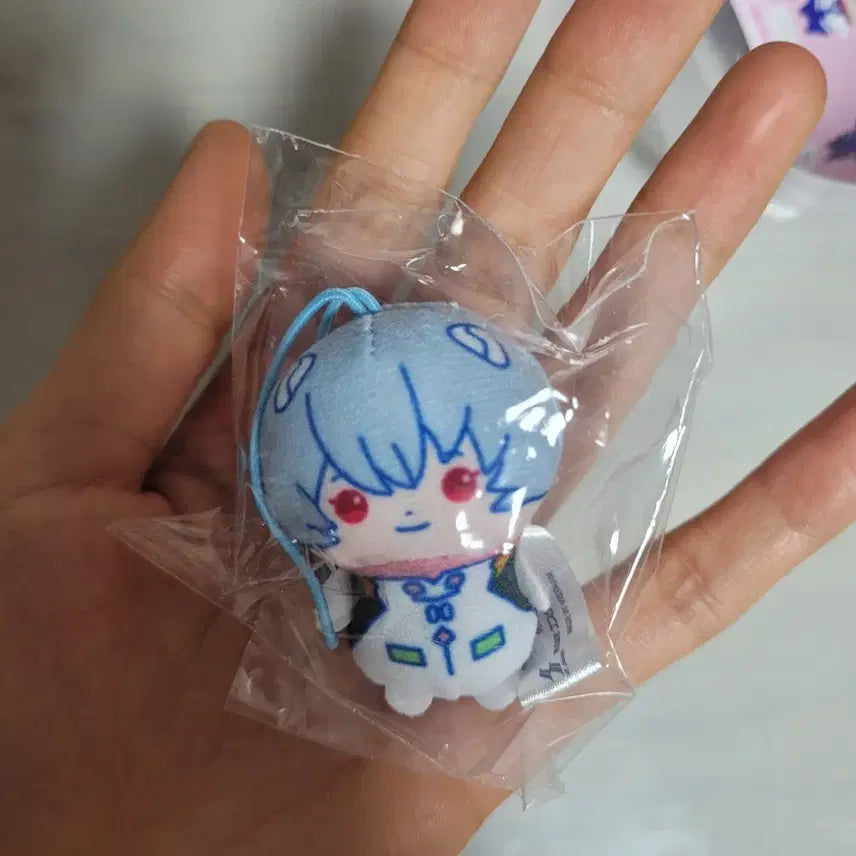 [BUNJANG] Evangelion Rei Plush Doll / 에반게리온 레이 푸치누이 가챠 봉제인형