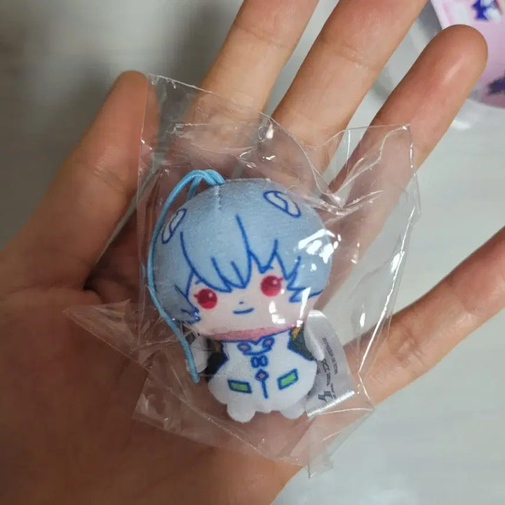 [BUNJANG] Evangelion Rei Plush Doll / 에반게리온 레이 푸치누이 가챠 봉제인형