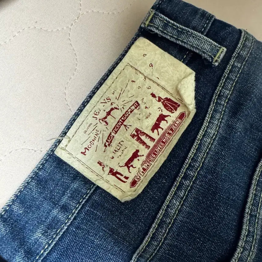 [BUNJANG] MOD9 Wandering Painter MOD7w Jeans / 모드나인 원더링페인터 MOD7w 33사이즈