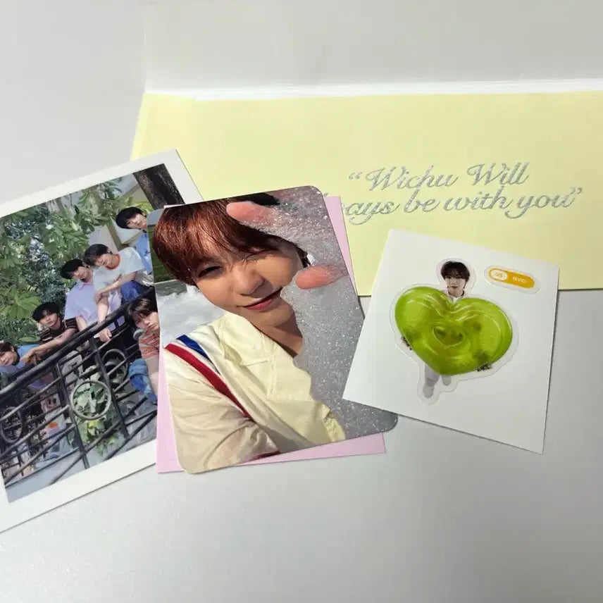 [BUNJANG] NCT WISH Ryo Photocard Set / nct 위시 료 포토카드 + 띠부씰 +  엽서 풀세트