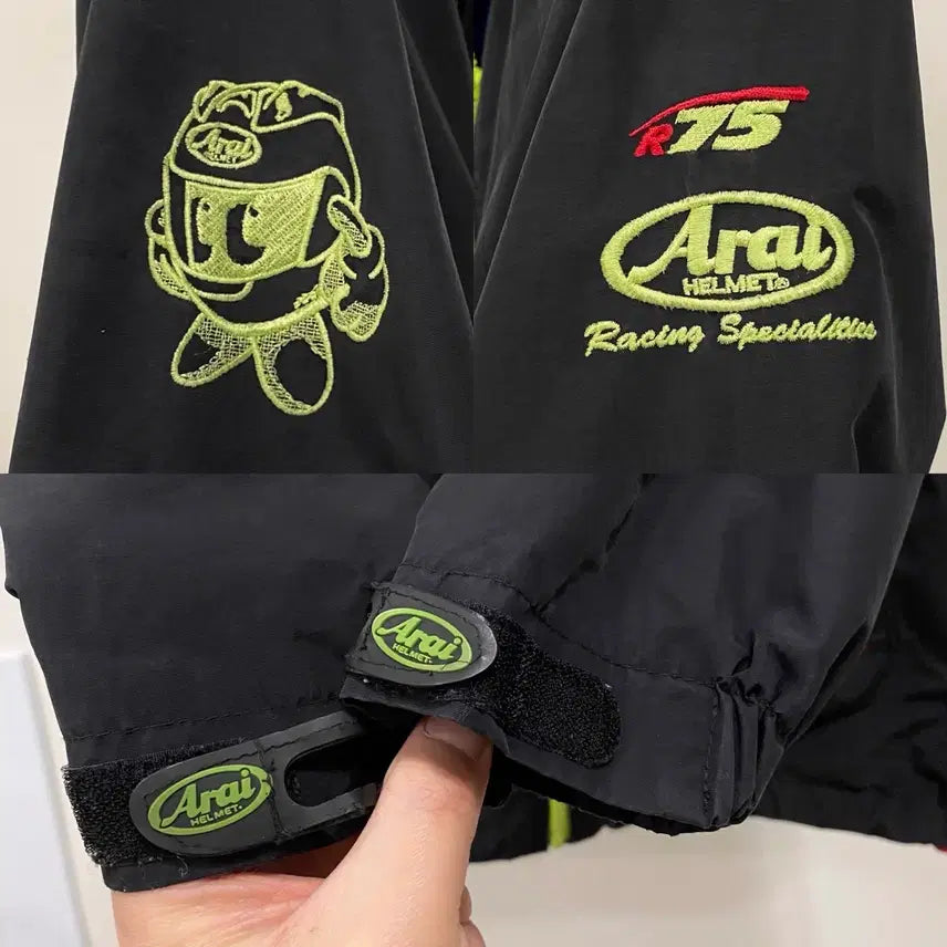 [BUNJANG] Arai Racing Windbreaker Jacket / <L> 아라이 레이싱 바람막이 자켓