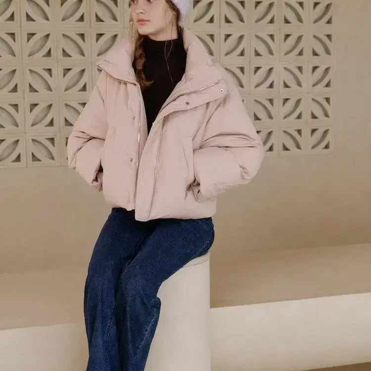 [BUNJANG] Beaker Kotelo Duck Down Short Padded Jacket / ssf샵 삼성물산 한섬 비이커 코텔로 덕다운 숏패딩 오리털 패딩