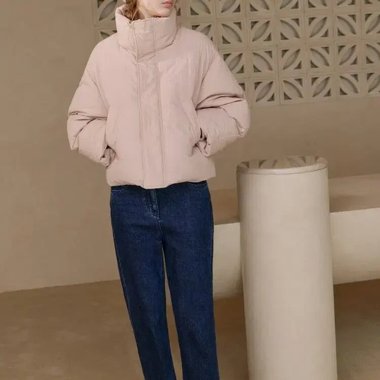 [BUNJANG] Beaker Kotelo Duck Down Short Padded Jacket / ssf샵 삼성물산 한섬 비이커 코텔로 덕다운 숏패딩 오리털 패딩