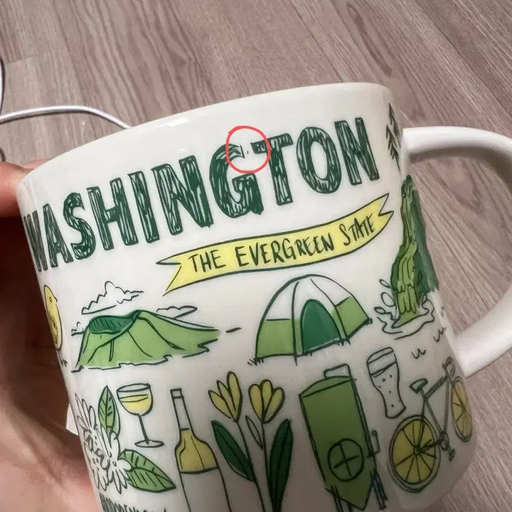 [BUNJANG] Starbucks Been There Washington City Mug / 스타벅스 빈데어 been there 워싱턴 시티컵 머그컵