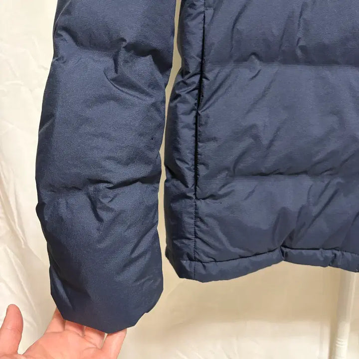 [BUNJANG] Uniqlo Seamless Down Parka Navy XL / 유니클로 심리스 다운파카 덕다운 패딩 / 네이비, XL