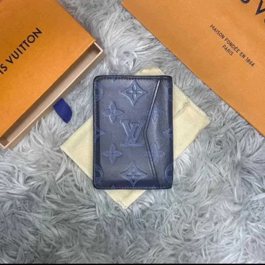 [BUNJANG] Louis Vuitton Shadow Organizer Navy / {OS} 루이비통 쉐도우 오거나이저 네이비