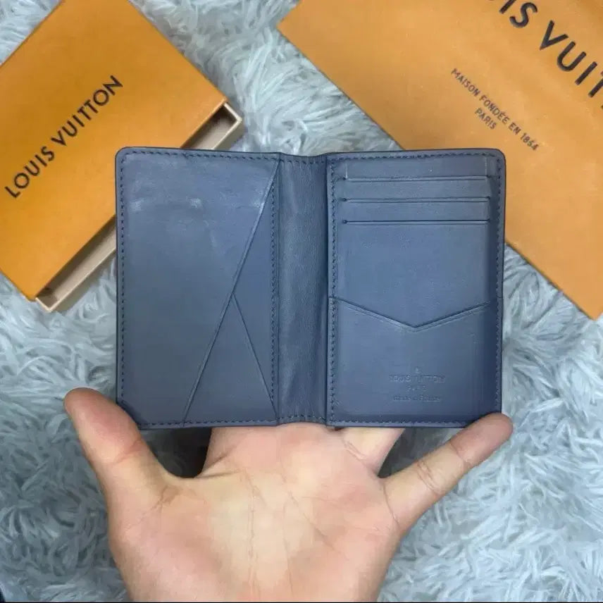 [BUNJANG] Louis Vuitton Shadow Organizer Navy / {OS} 루이비통 쉐도우 오거나이저 네이비