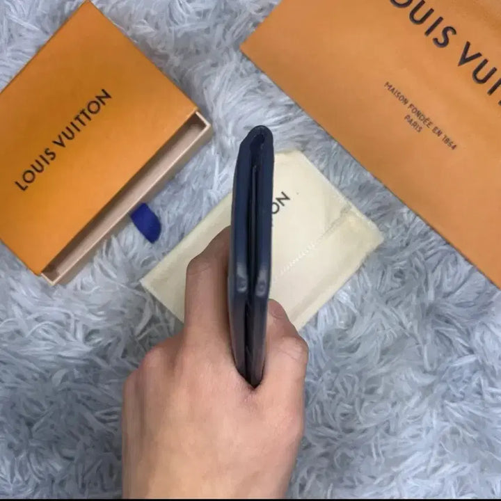 [BUNJANG] Louis Vuitton Shadow Organizer Navy / {OS} 루이비통 쉐도우 오거나이저 네이비