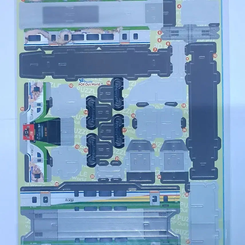 [BUNJANG] Scholas Korail ITX-Cheongchun Paper Model / 스콜라스 코레일 ITX청춘 종이모형 팝니다