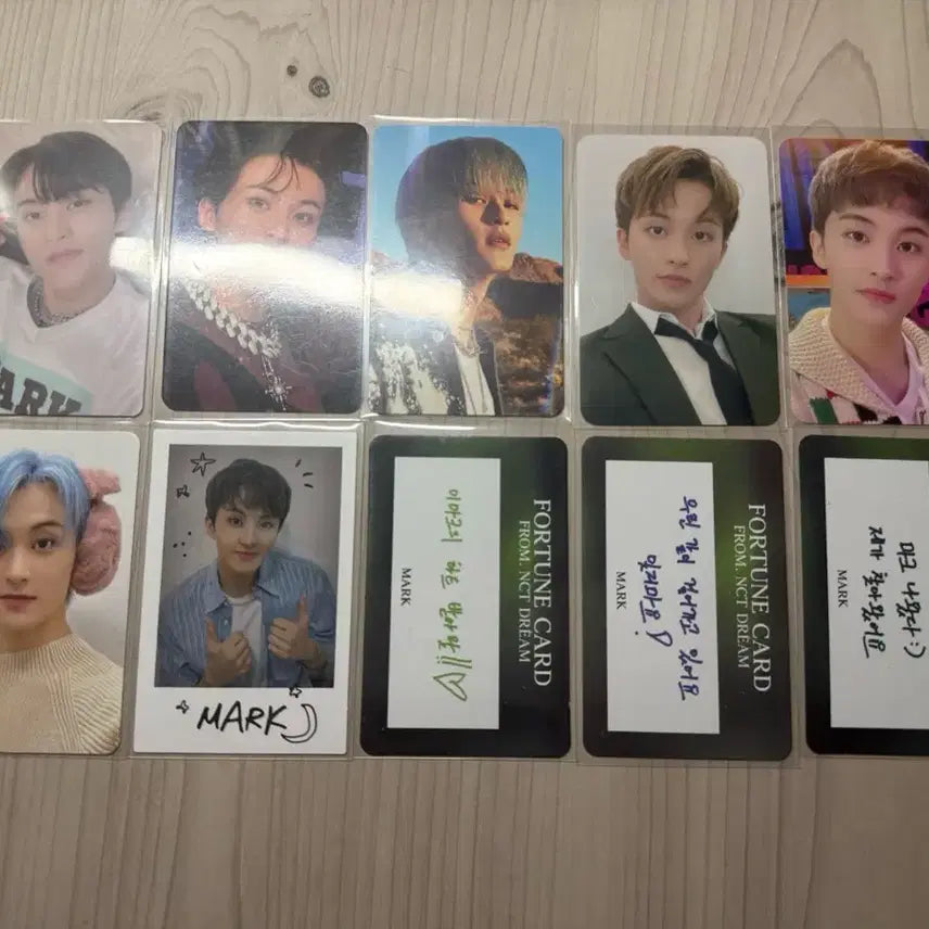 [BUNJANG] NCT Dream Mark Photocard Bundle Set / 엔시티드림 엔시티127 마크 포토카드 일괄