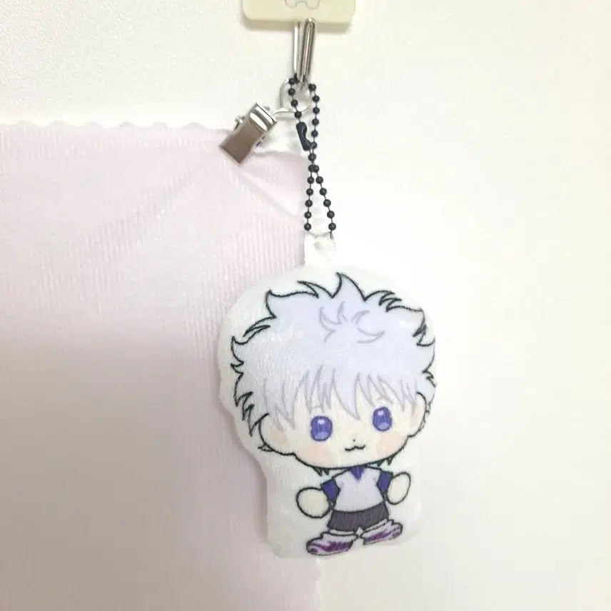 [BUNJANG] Hunter x Hunter Killua Keyring / 헌터헌터 헌헌 키르아 쿠션키링 비공식