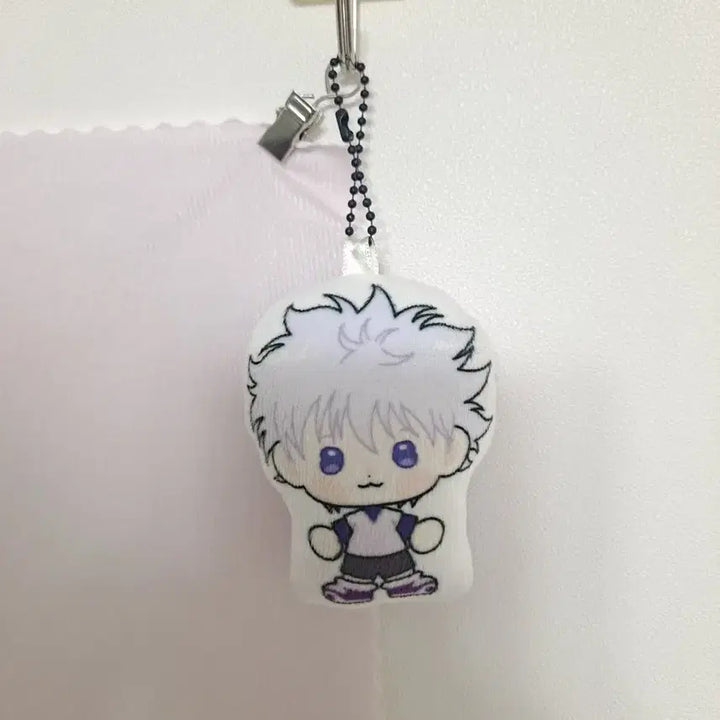 [BUNJANG] Hunter x Hunter Killua Keyring / 헌터헌터 헌헌 키르아 쿠션키링 비공식