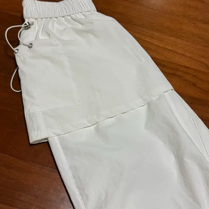 [BUNJANG] Summer String Detail Skirt Pants / [여름소재] 스트링 조거 치마 바지