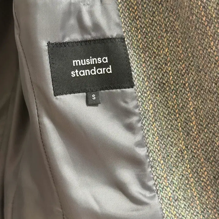 [BUNJANG] Musinsa Standard Women's Wool Tweed Blazer Jacket / [무료배송] 무신사 스탠다드 우먼즈 울 트위드 4버튼 블레이저 자켓