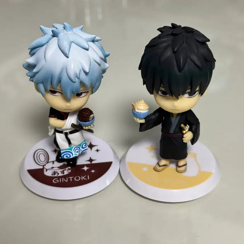 [BUNJANG] Gintama Chibi Kyun Figure Bundle Set / (일괄) 은혼 긴토키 히지카타 치비큥 피규어