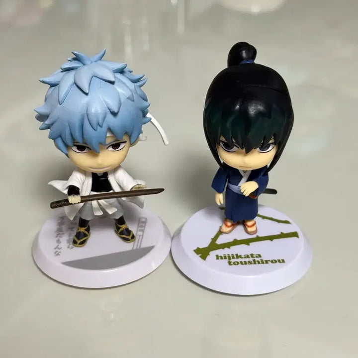 [BUNJANG] Gintama Gintoki Hijikata White Yaksha Kashiaki Chibi-큥 Figure Bundle Set / (일괄) 은혼 긴토키 히지카타 백야차 가시아귀 치비큥 피규어 은혼치비큥