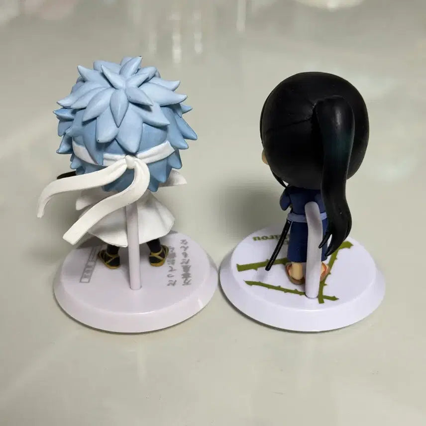 [BUNJANG] Gintama Gintoki Hijikata White Yaksha Kashiaki Chibi-큥 Figure Bundle Set / (일괄) 은혼 긴토키 히지카타 백야차 가시아귀 치비큥 피규어 은혼치비큥