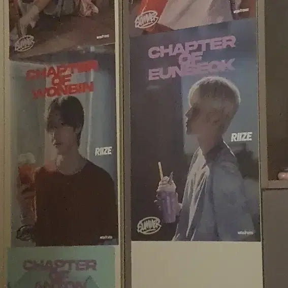 [BUNJANG] RIIZE Anton Mega Coffee Poster, Photocard / 메가커피 RIIZE 라이즈 멤버 포스터,앤톤포카