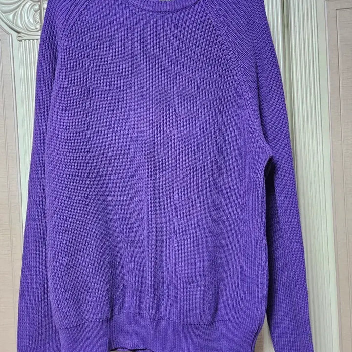 [BUNJANG] ZARA Knit Purple Sweater / 자라(ZARA) 니트 퍼플 (L)