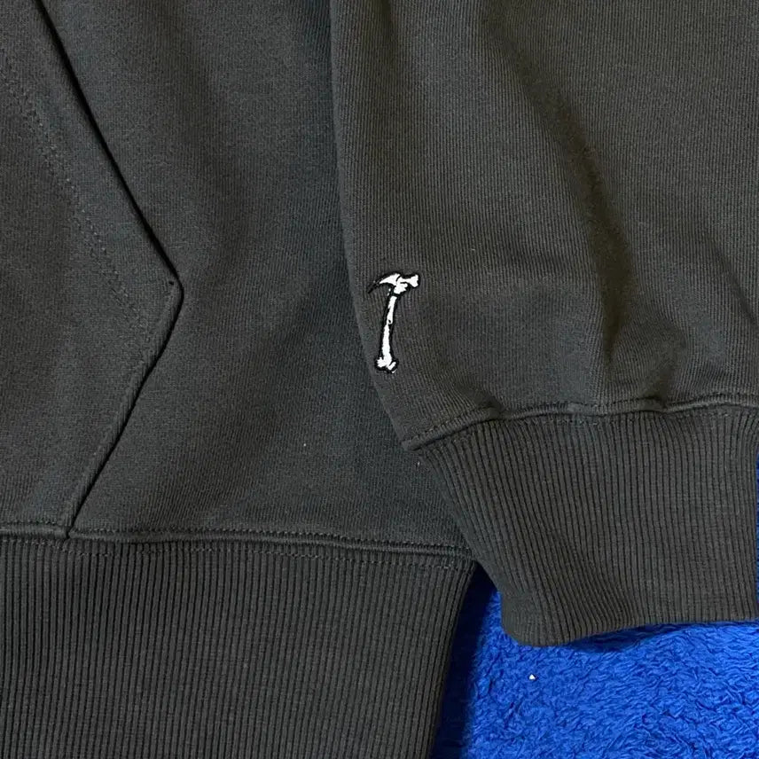 [BUNJANG] Brutalist9964 Black Hoodie Zip-up / Brutalist9964 블랙 후드 집업