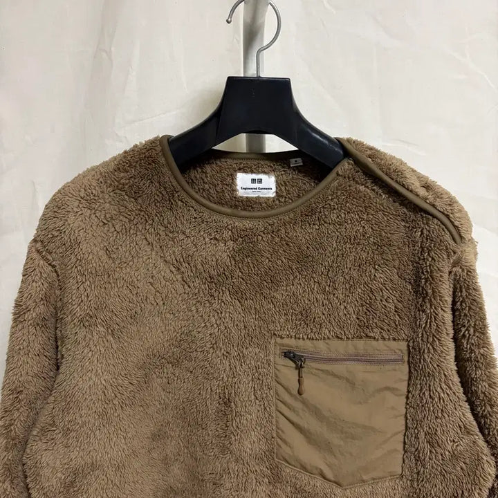 [BUNJANG] Uniqlo x Engineered Garments Fleece Jacket / 유니클로 X 엔지니어드 가먼츠 콜라보 플리스 / 브라운, M