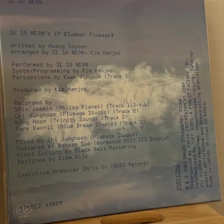 [BUNJANG] Se So Neon Summer LP (Sealed) / 새소년 여름깃 lp 미개봉