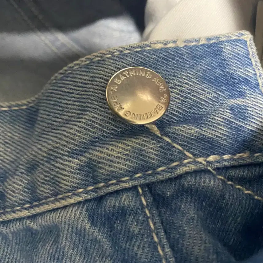 [BUNJANG] BAPE Denim Pants / 정품 베이프 바지 데님 팬츠